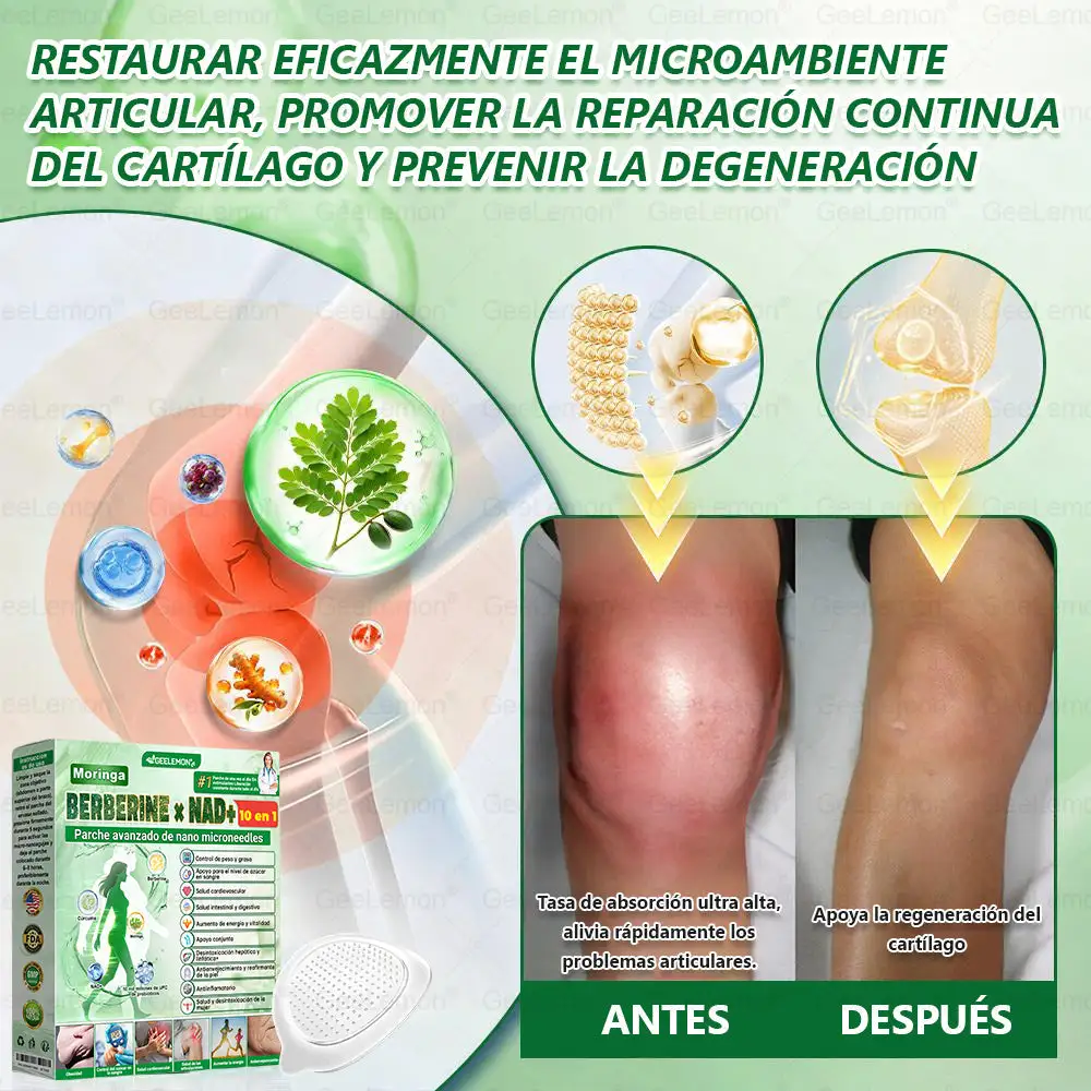 🔥𝐆𝐞𝐞𝐋𝐞𝐦𝐨𝐧® 𝐌𝐨𝐫𝐢𝐧𝐠𝐚 · 𝐁𝐞𝐫𝐛𝐞𝐫𝐢𝐧𝐚 × 𝐍𝐀𝐃+ 𝟏𝟎 𝐞𝐧 𝟏 𝐏𝐚𝐫𝐜𝐡𝐞 𝐀𝐯𝐚𝐧𝐳𝐚𝐝𝐨 𝐝𝐞 𝐍𝐚𝐧𝐨-𝐌𝐢𝐜𝐫𝐨𝐚𝐠𝐮𝐣𝐚𝐬👩⚕️🇺🇸 (Solo una vez al día, cambios visibles en 7 días) ✅ Para la obesidad, la flacidez de la piel, la diabetes y más.