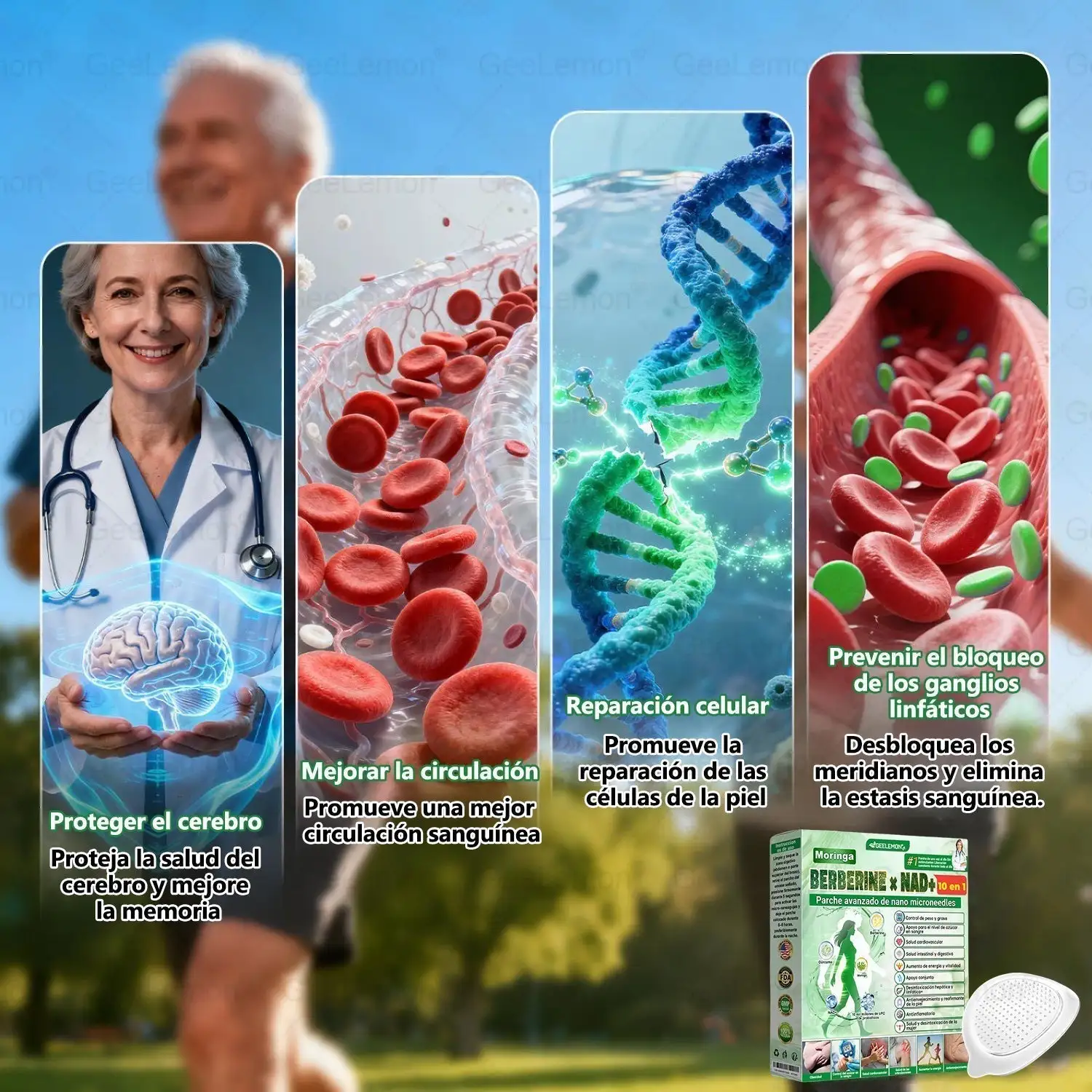 🔥𝐆𝐞𝐞𝐋𝐞𝐦𝐨𝐧® 𝐌𝐨𝐫𝐢𝐧𝐠𝐚 · 𝐁𝐞𝐫𝐛𝐞𝐫𝐢𝐧𝐚 × 𝐍𝐀𝐃+ 𝟏𝟎 𝐞𝐧 𝟏 𝐏𝐚𝐫𝐜𝐡𝐞 𝐀𝐯𝐚𝐧𝐳𝐚𝐝𝐨 𝐝𝐞 𝐍𝐚𝐧𝐨-𝐌𝐢𝐜𝐫𝐨𝐚𝐠𝐮𝐣𝐚𝐬👩⚕️🇺🇸 (Solo una vez al día, cambios visibles en 7 días) ✅ Para la obesidad, la flacidez de la piel, la diabetes y más.