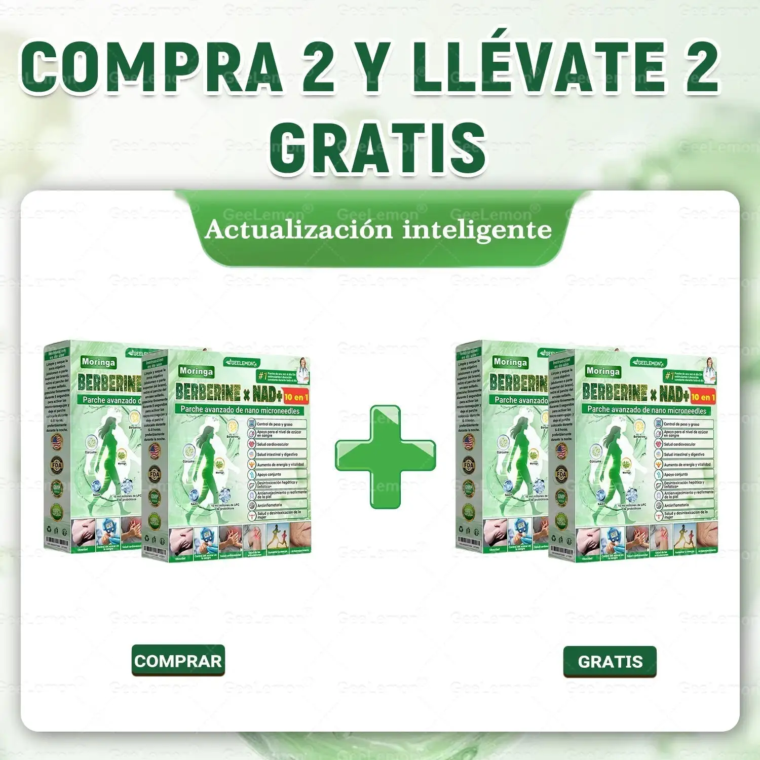 🔥𝐆𝐞𝐞𝐋𝐞𝐦𝐨𝐧® 𝐌𝐨𝐫𝐢𝐧𝐠𝐚 · 𝐁𝐞𝐫𝐛𝐞𝐫𝐢𝐧𝐚 × 𝐍𝐀𝐃+ 𝟏𝟎 𝐞𝐧 𝟏 𝐏𝐚𝐫𝐜𝐡𝐞 𝐀𝐯𝐚𝐧𝐳𝐚𝐝𝐨 𝐝𝐞 𝐍𝐚𝐧𝐨-𝐌𝐢𝐜𝐫𝐨𝐚𝐠𝐮𝐣𝐚𝐬👩⚕️🇺🇸 (Solo una vez al día, cambios visibles en 7 días) ✅ Para la obesidad, la flacidez de la piel, la diabetes y más.