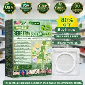 🔥 FDA-Registered & GMP Certified❤️ |
GeeLemon®
M-B-N 10-in-1 Nano Fusion Metabolic Patch
|Backed by science |
10-in-1 formula |
Results in 7 days